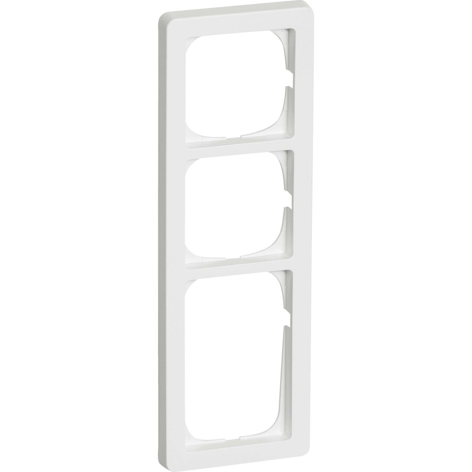 LK FUGA Baseline 63 ramme 3 1/2 modul hvid