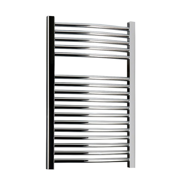 Håndklædetørrer buet krom 50x80 cm