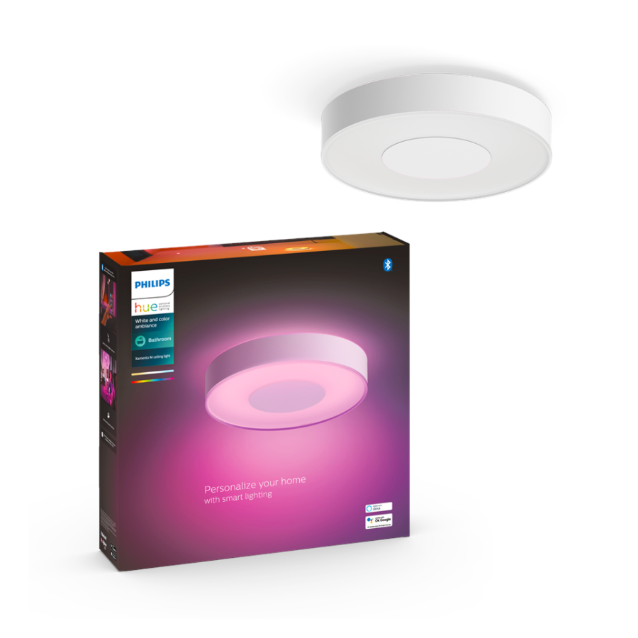 Philips Hue Xamento M WCA BT Plafond i hvid