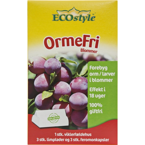Ecostyle ormefri blommer