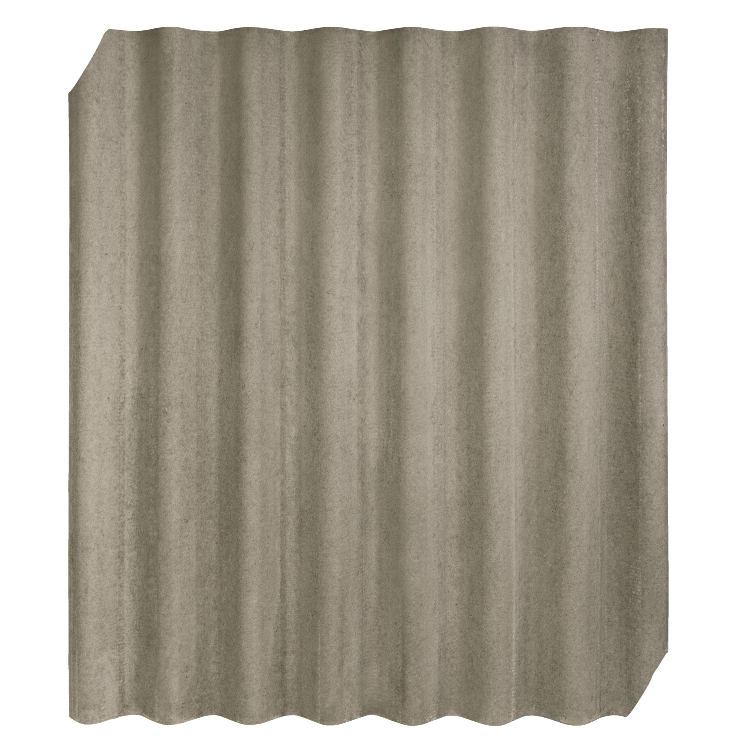 Swisspearl Bølgeplade B6-S HJ/HU i mørkegrå 1090x1180 mm