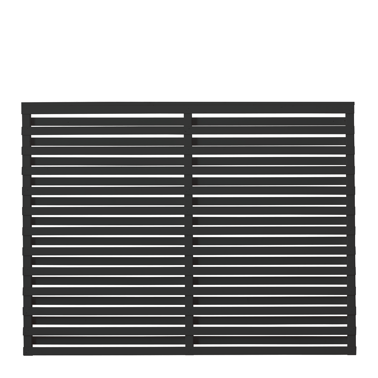 Plus Osaka Hegn 180×136 cm - Sort RAL 9005
