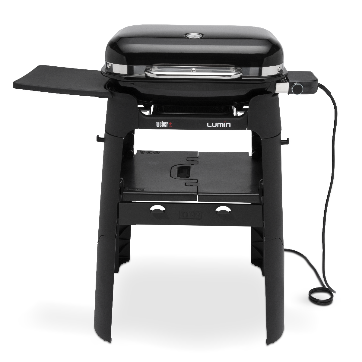 Weber Lumin Elgrill med stander i sort