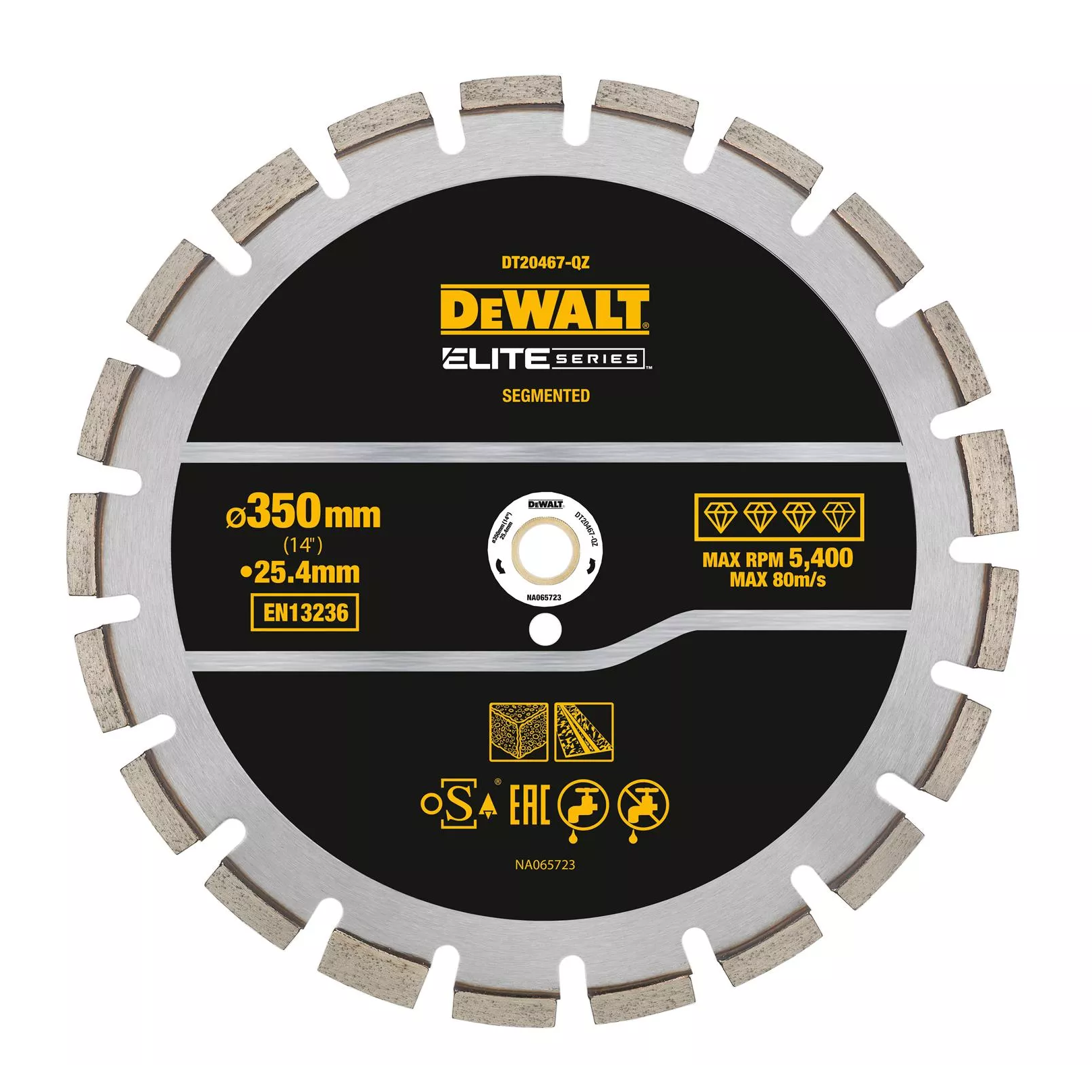 Dewalt DT20467-QZ Elite Series Rundsavsklinge 350 mm