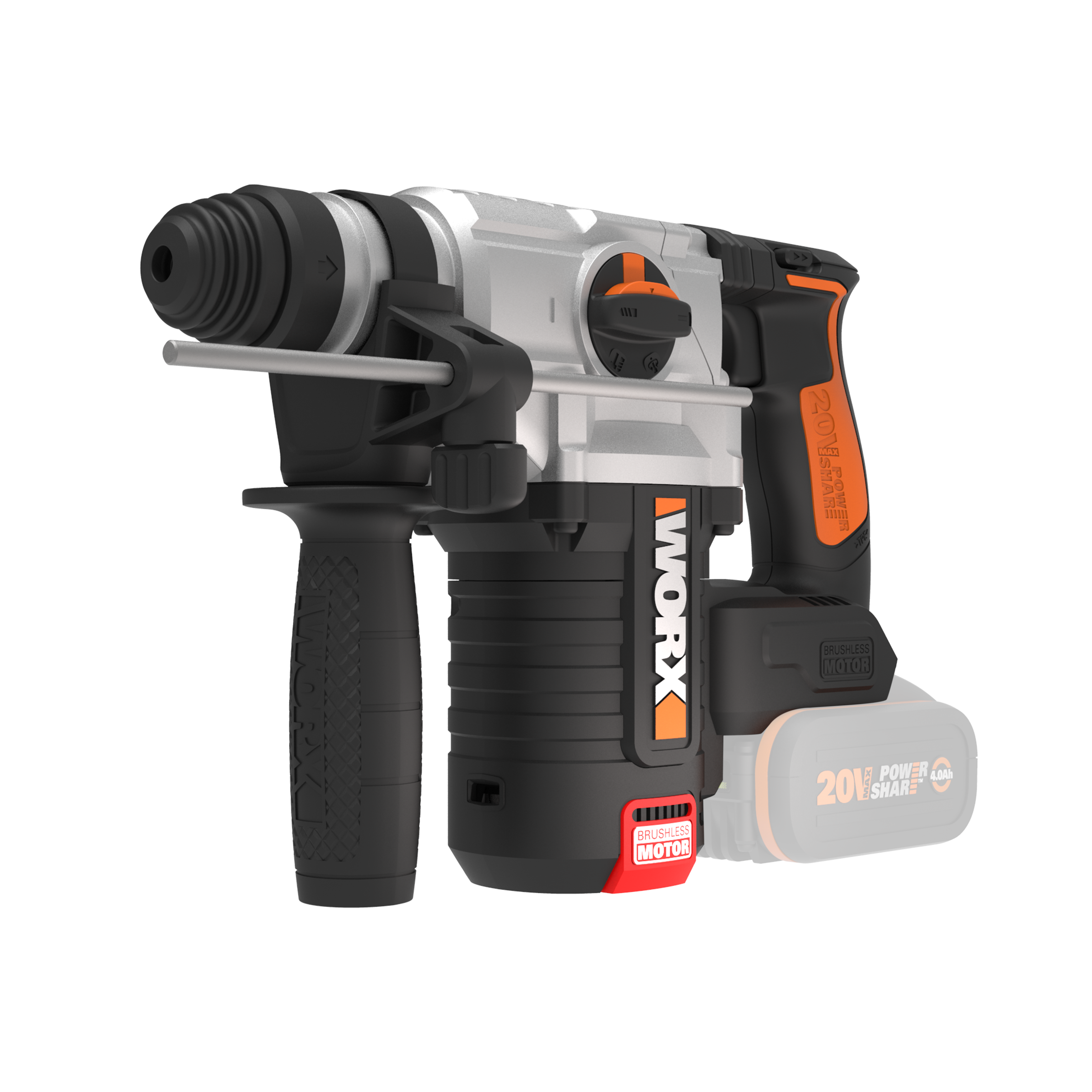 Worx WX380.9 PowerShare 20V Borehammer – Solo