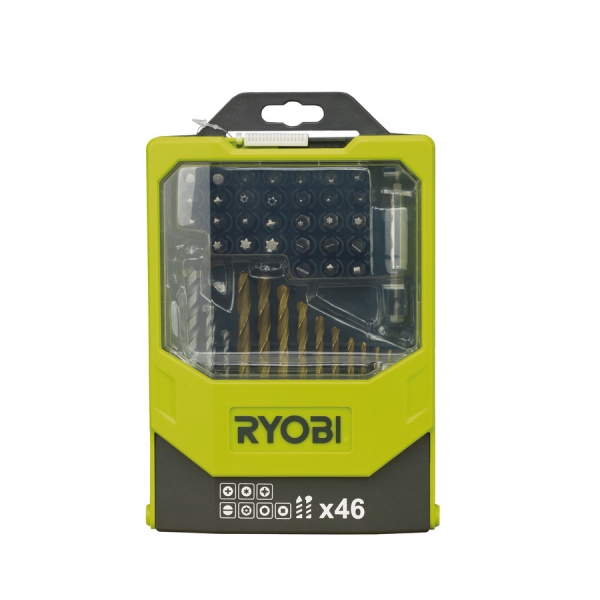 Ryobi RAK46MIX Bor- og bitssæt