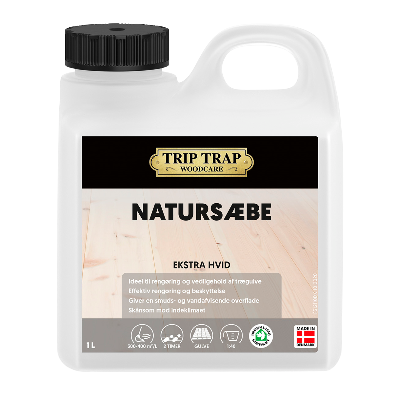Trip trap Natursæbe ekstra hvid - 1 liter