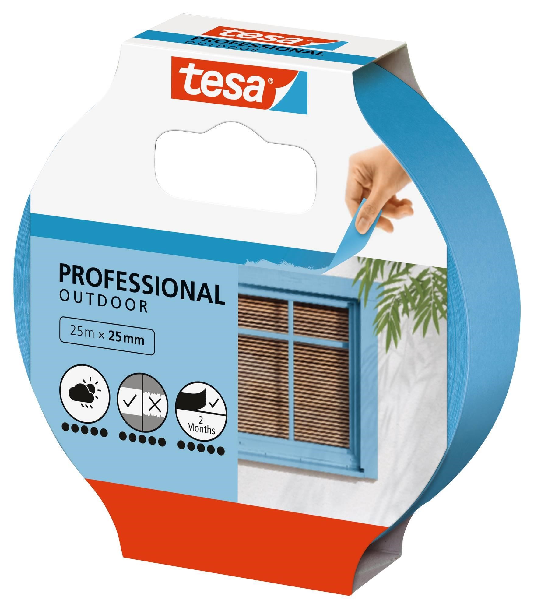Tesa Professional Outdoor Malertape 25 m x 25 mm