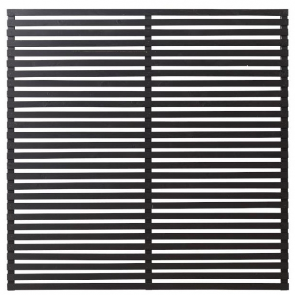 Plus Tokyo hegn trykimprægneret 180x180 cm - Sort