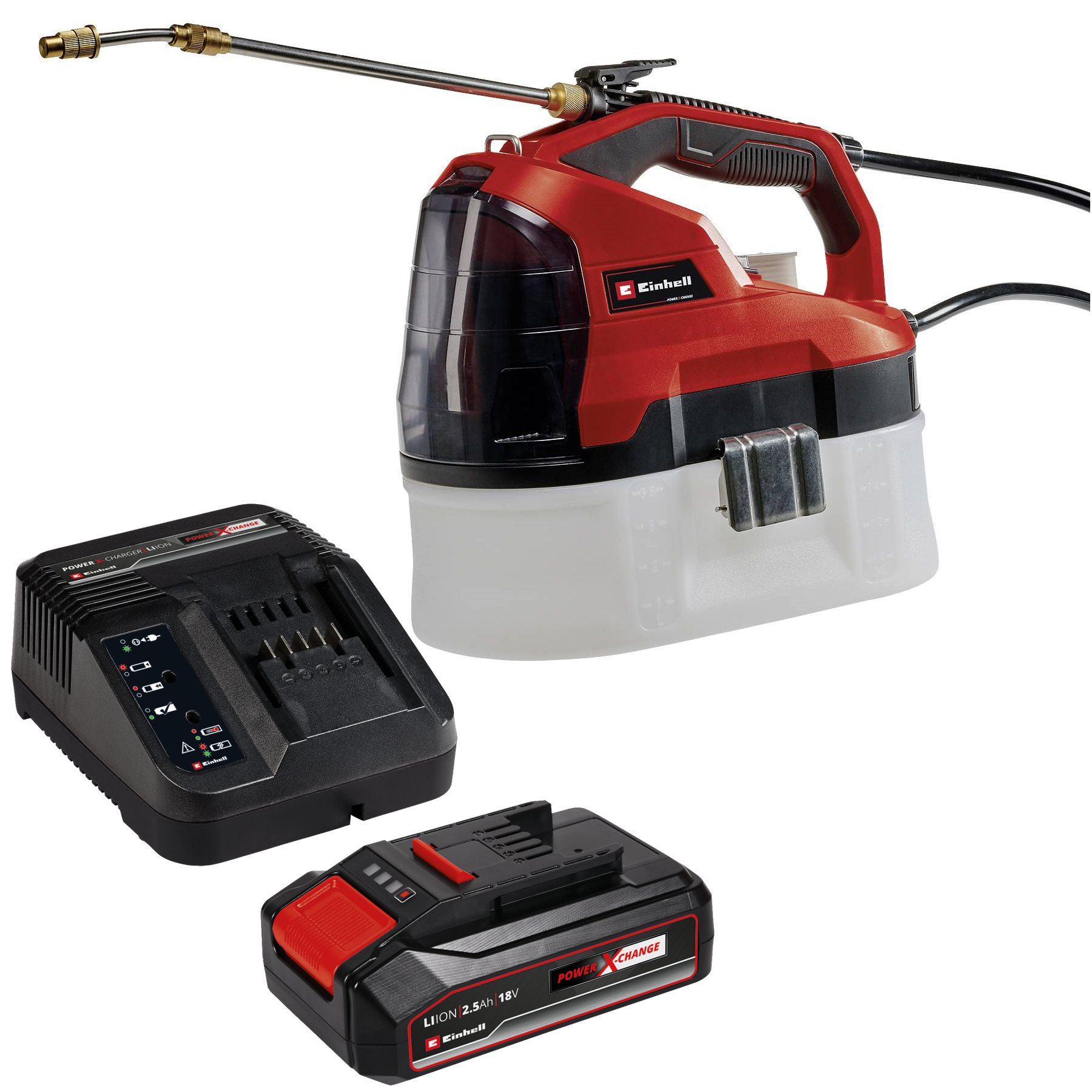 Einhell GE-WS 18/35 Li Havesprøjte med batteri og lader