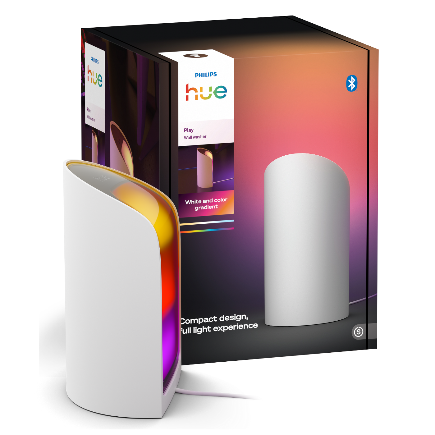 Philips Hue Play wall-washer Bordlampe i hvid
