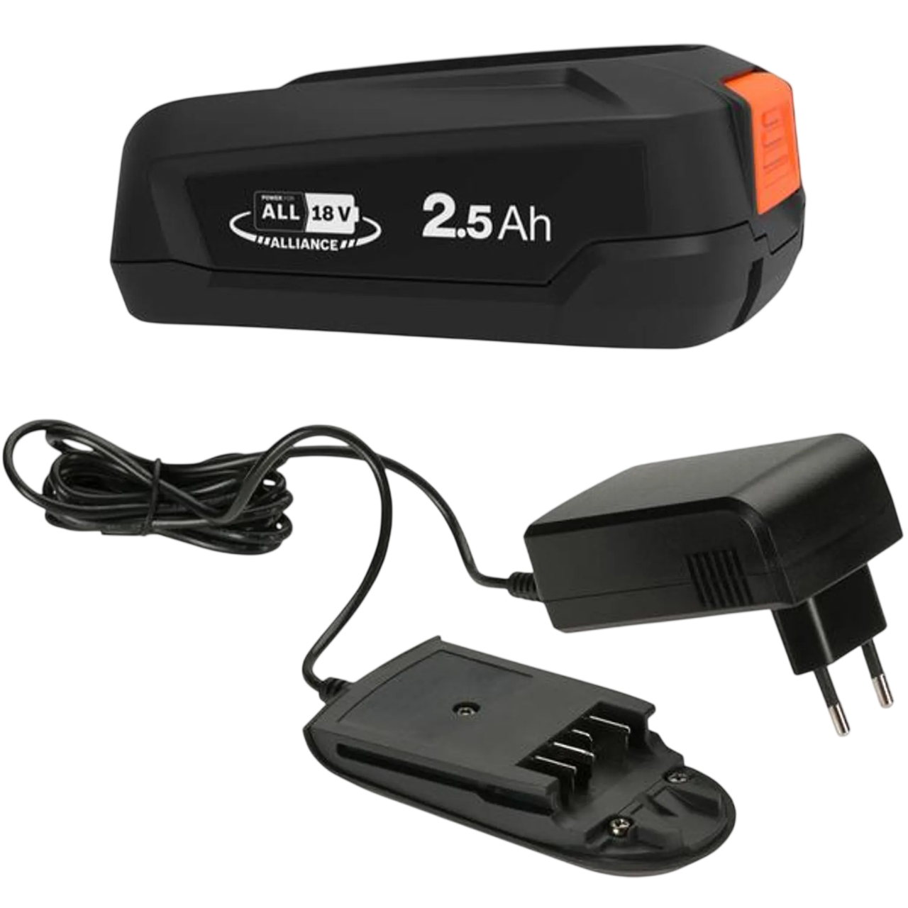 Gardena Bosch Home 18V Startsæt med 2,5Ah batteri og lader