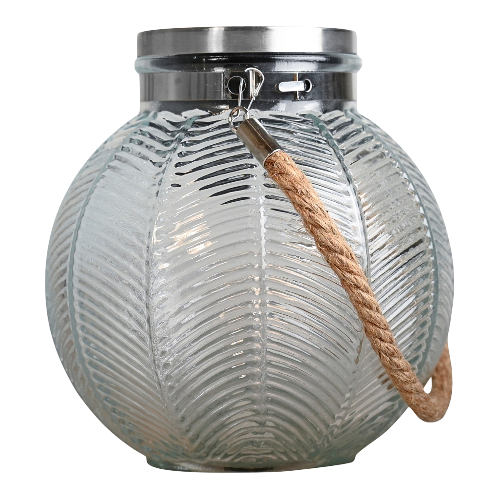 Det Gamle Apotek 23374248 Solcellelanterne i klar glas
