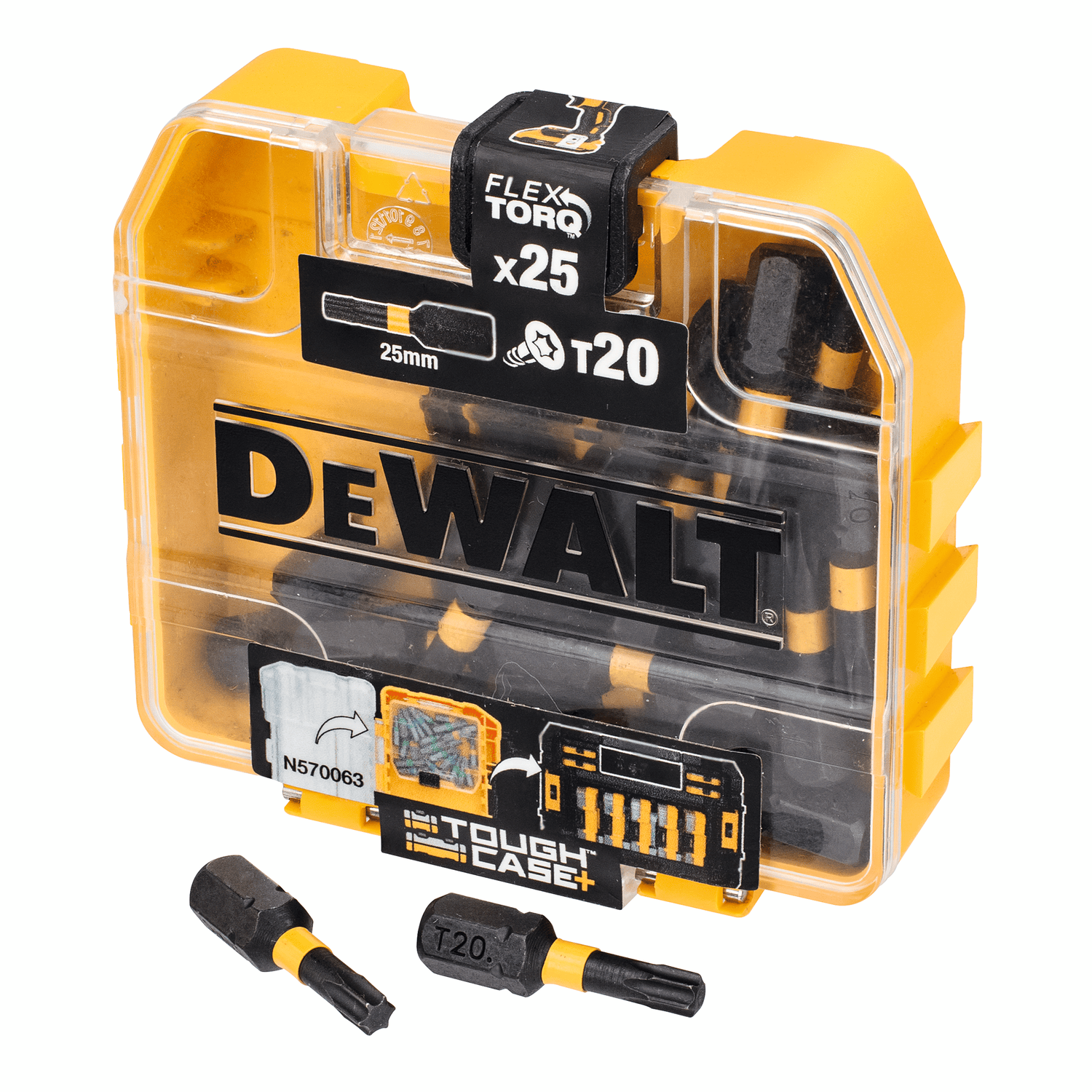 DeWALT DT70557T-QZ Torsion TX20 25mm - 25 stk.