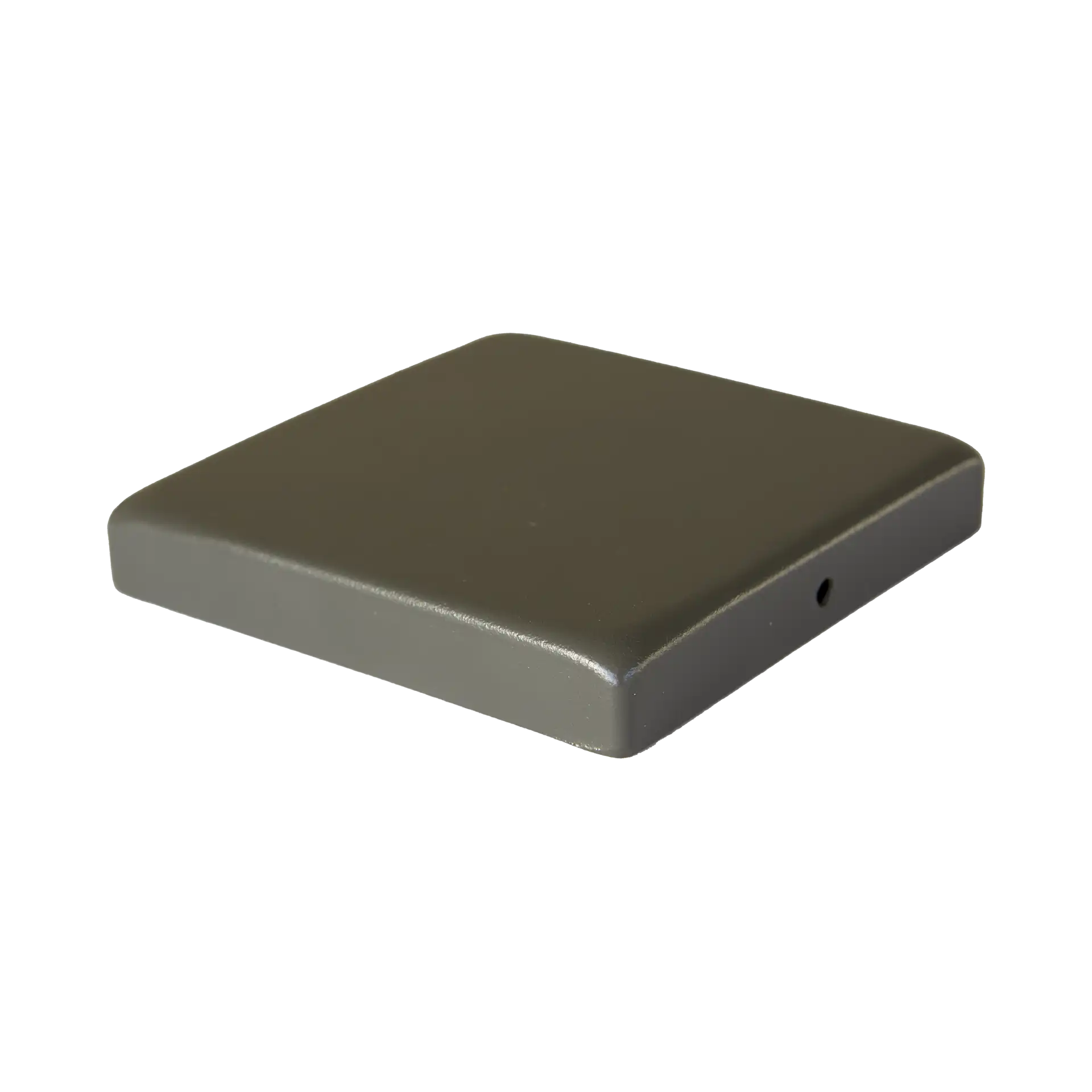 Plus Classic Stolpehat i Umbragrå RAL 7022 91×91 mm