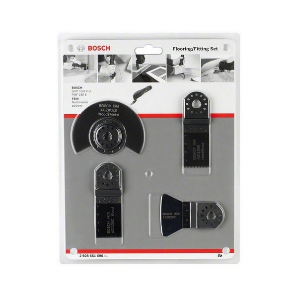 Bosch MultiCutter sæt med 4 save