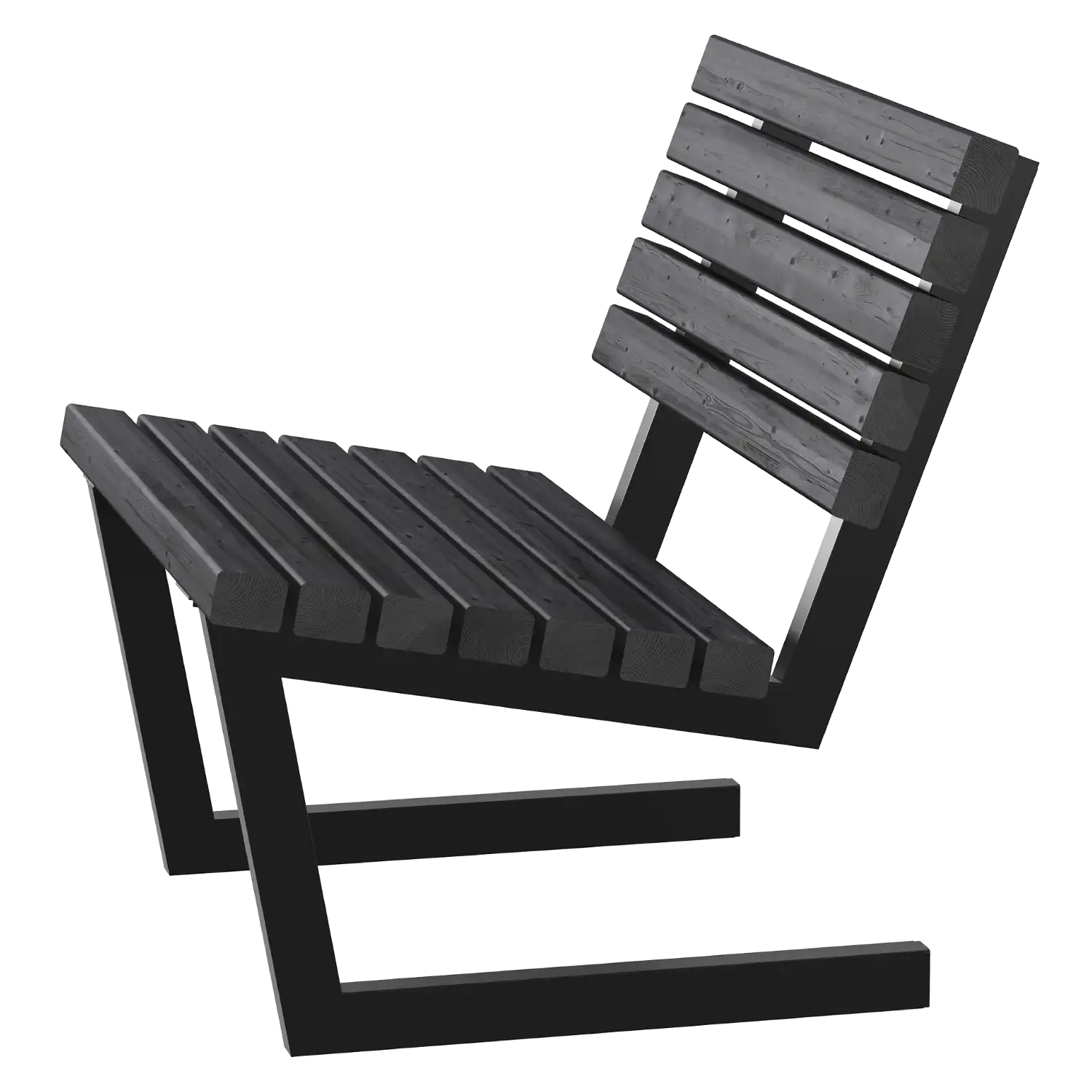 Plus Siesta Living Stol 75 cm i sort