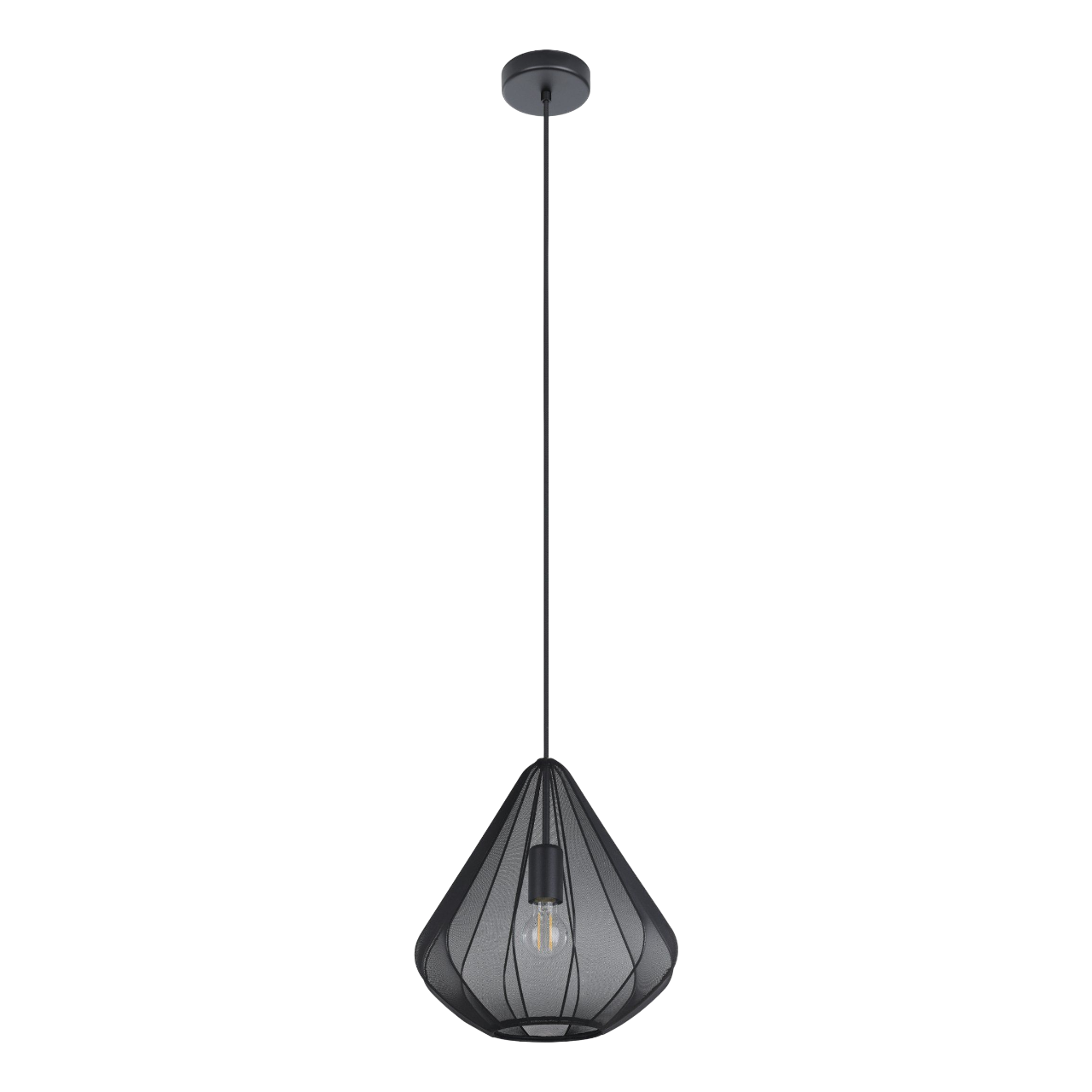 EGLO Dolwen Pendel i sort Ø33,5 cm