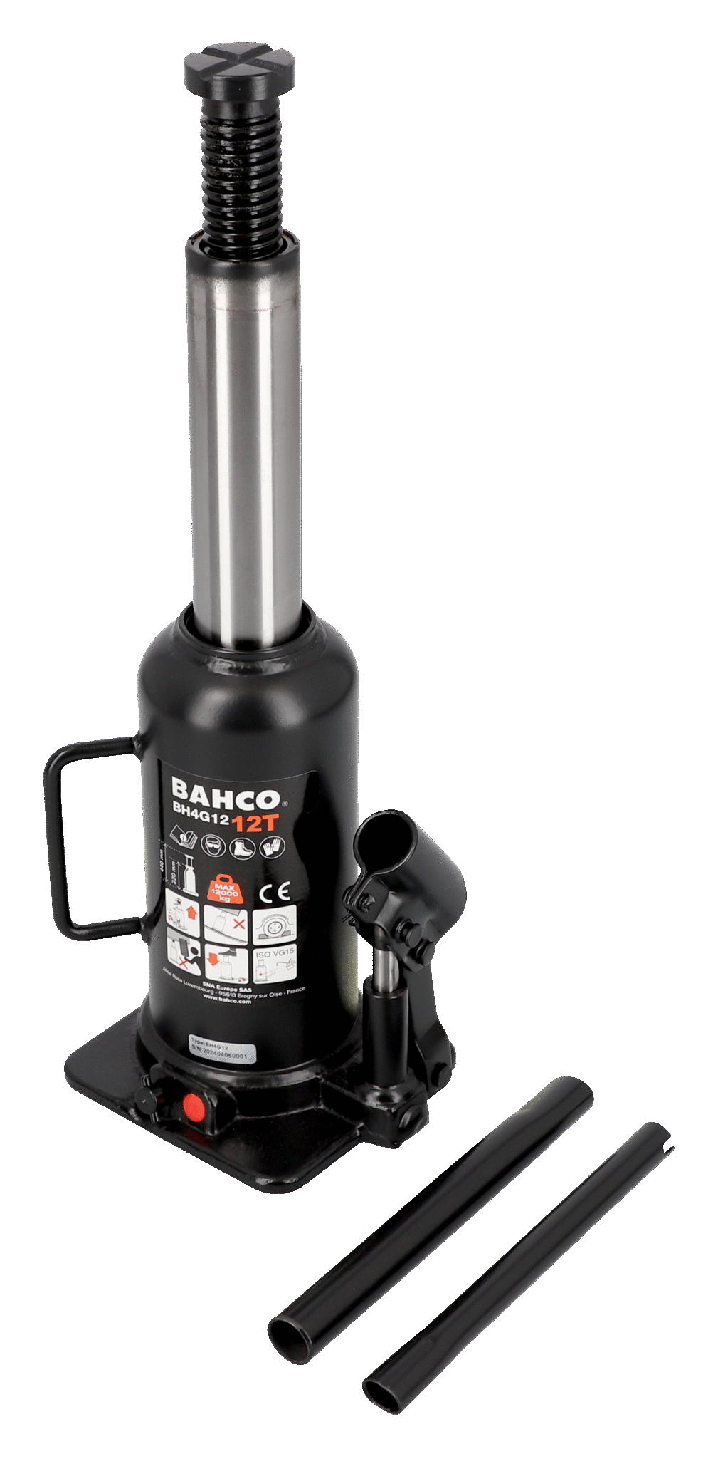 Bacho BH4G12 Hydraulisk flaskedonkraft - 12T