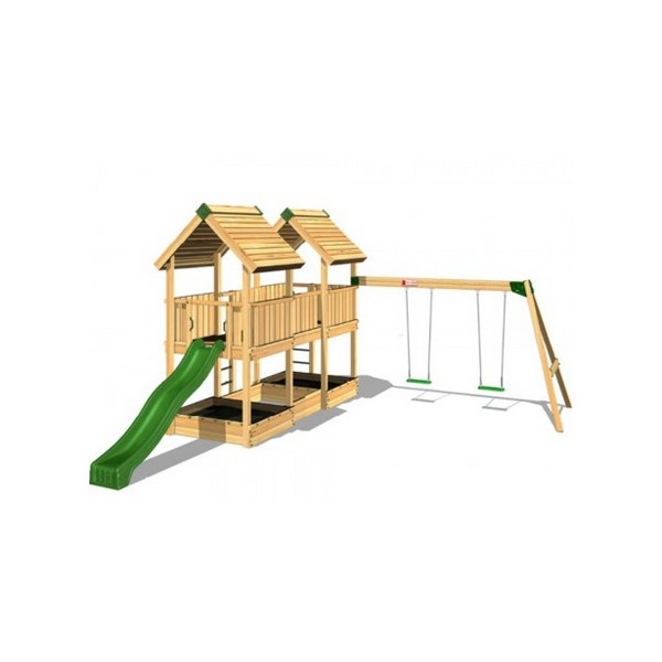 HY-Land Projekt 4 Legetårn + Swing Module
