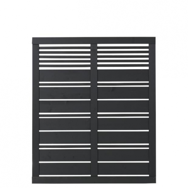 Plus Silence hegn sort 120x140 cm