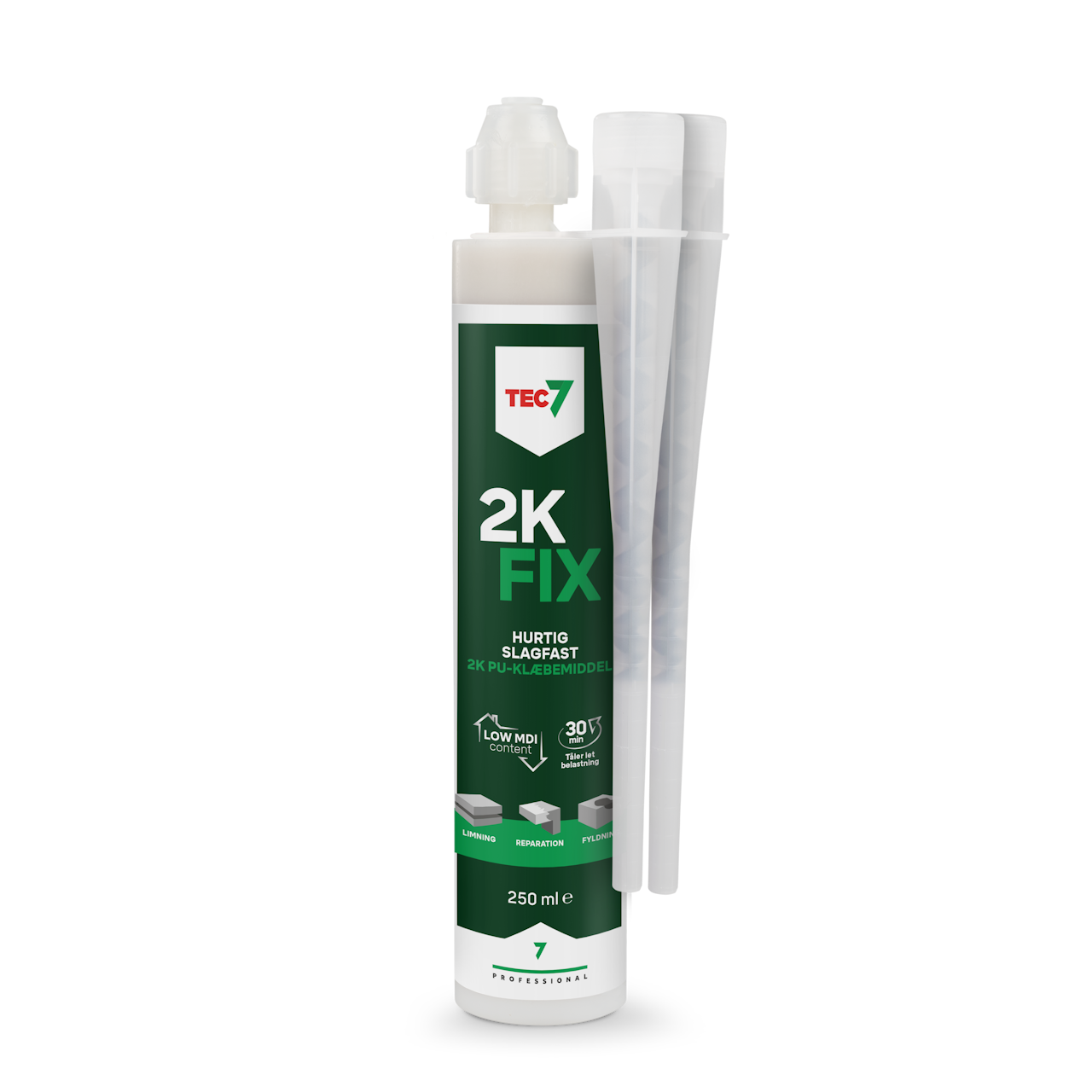 Tec7 2K-Fix Konstruktionsklæber - 250 ml