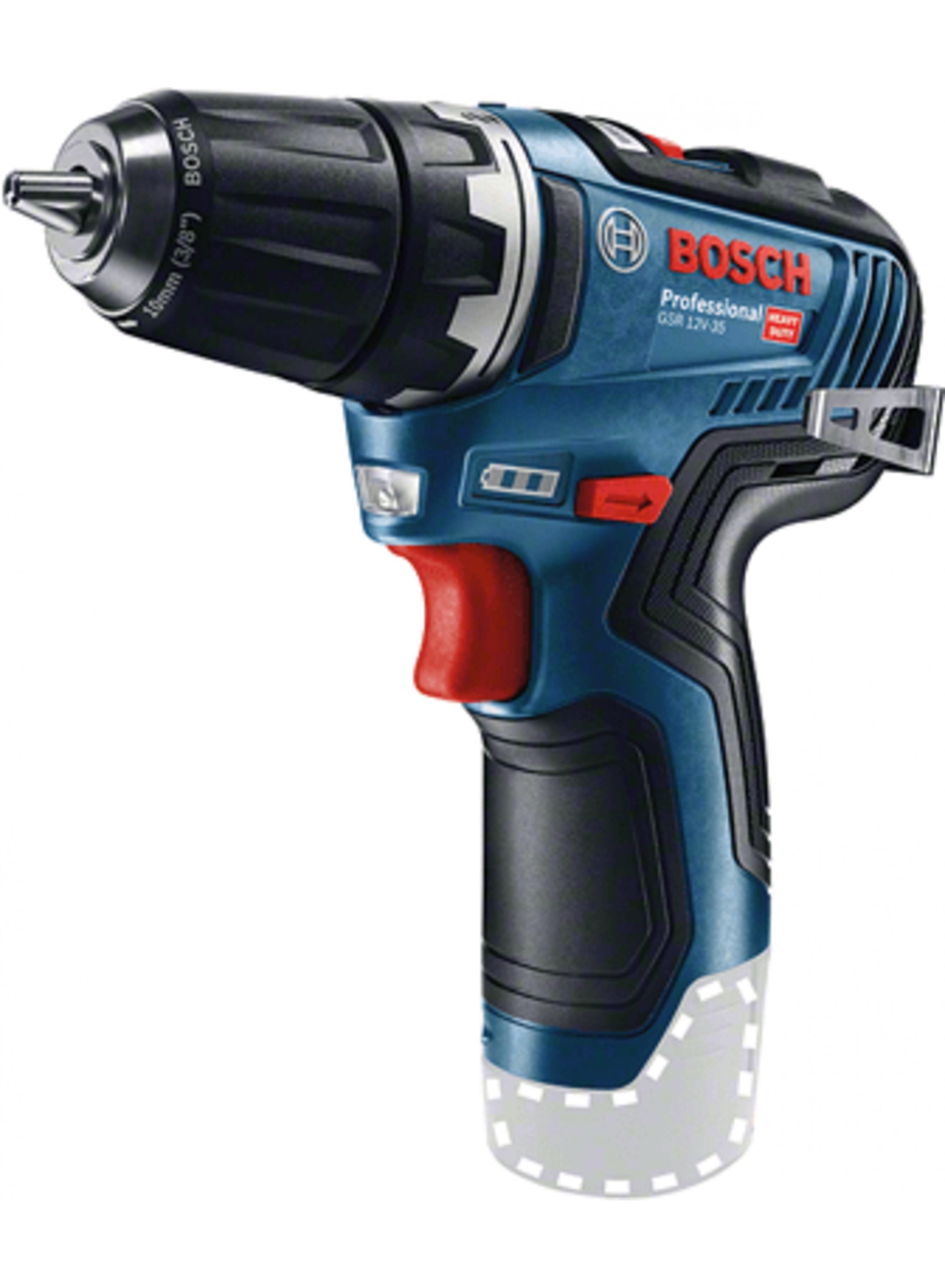 Bosch Professional GSR 12V-35 Bore-/skruemaskine – Solo