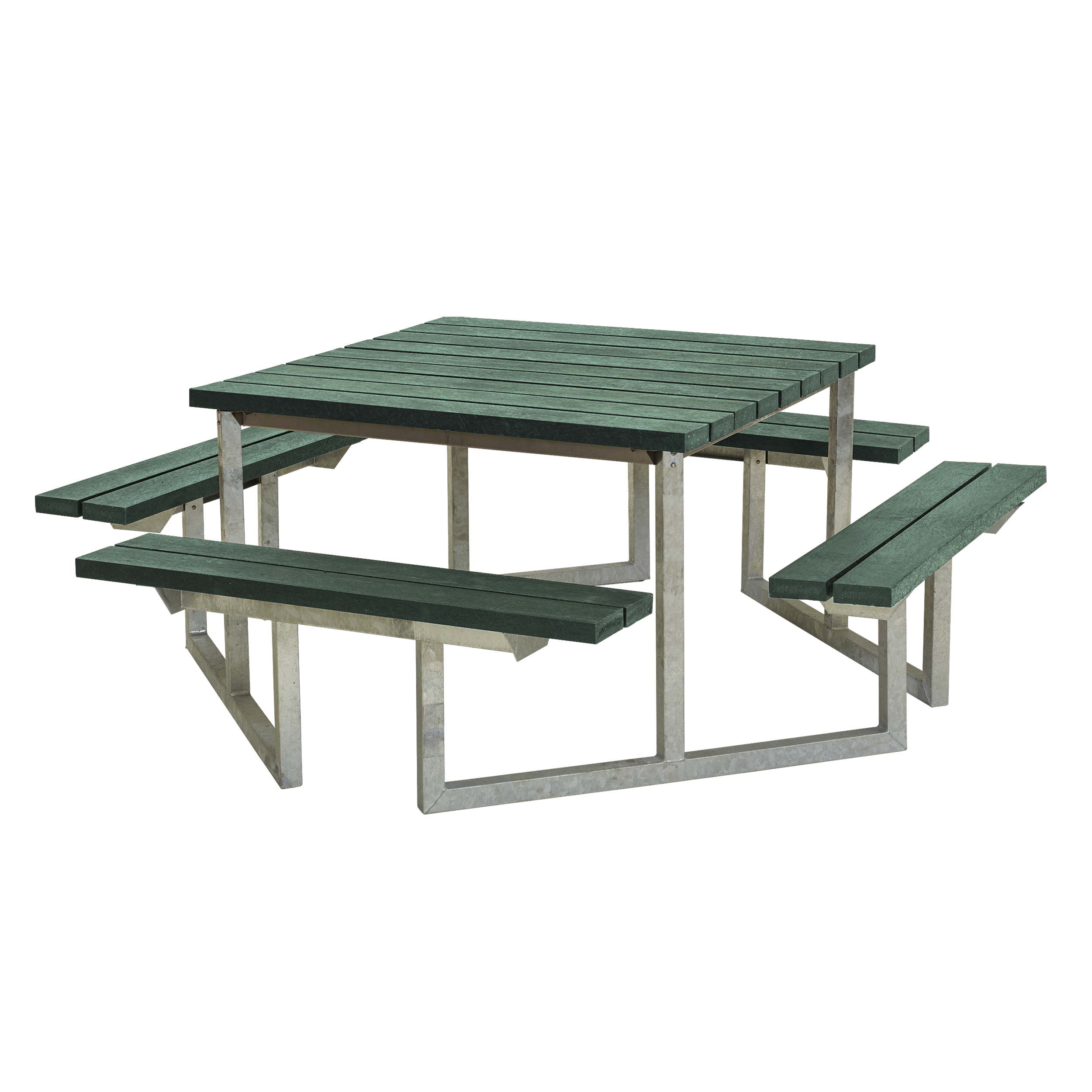 Plus Twist Bord/Bænkesæt 204 cm - Grøn ReTex
