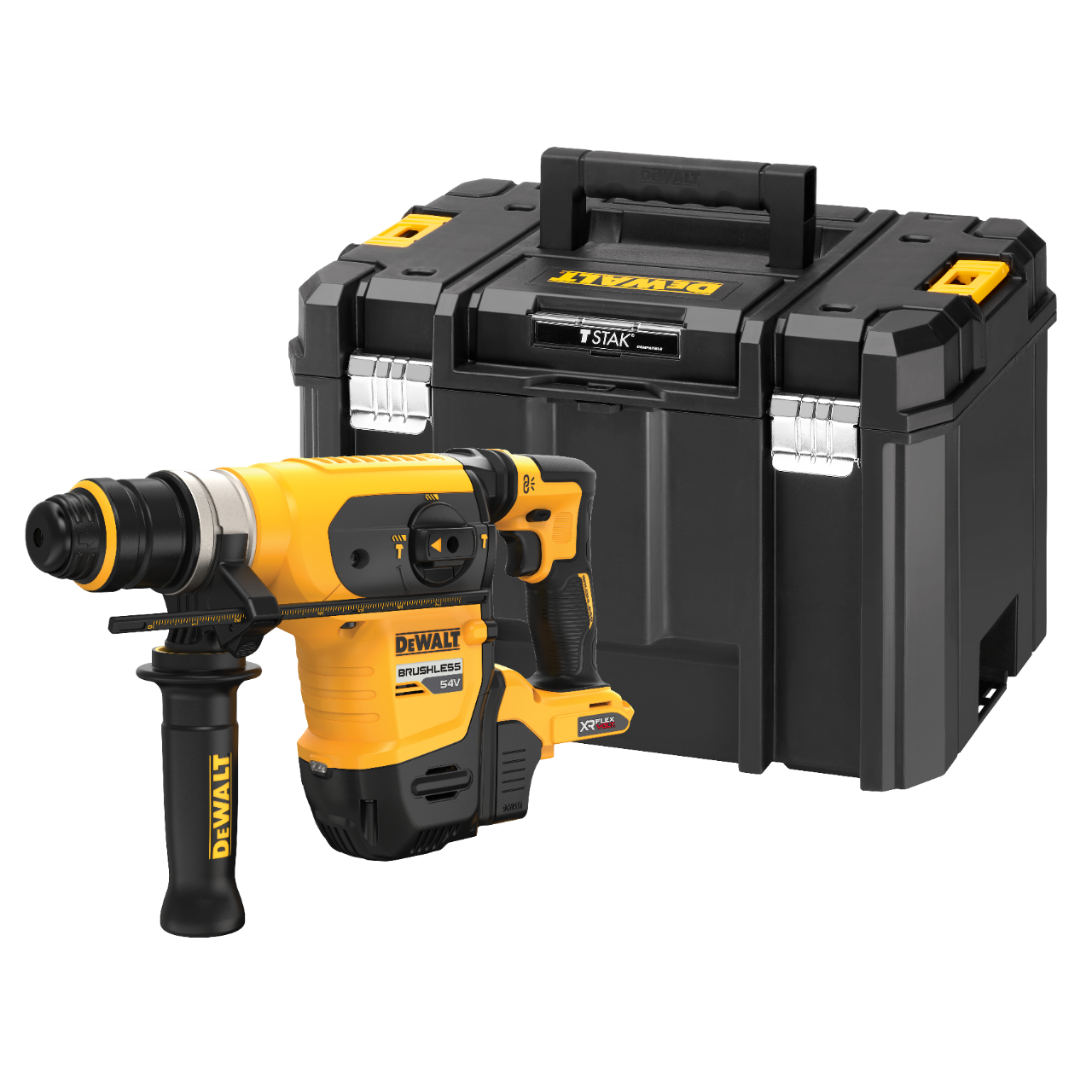 DeWALT DCH416NT-XJ 54V XR FV Borehammer – Solo TSTAK
