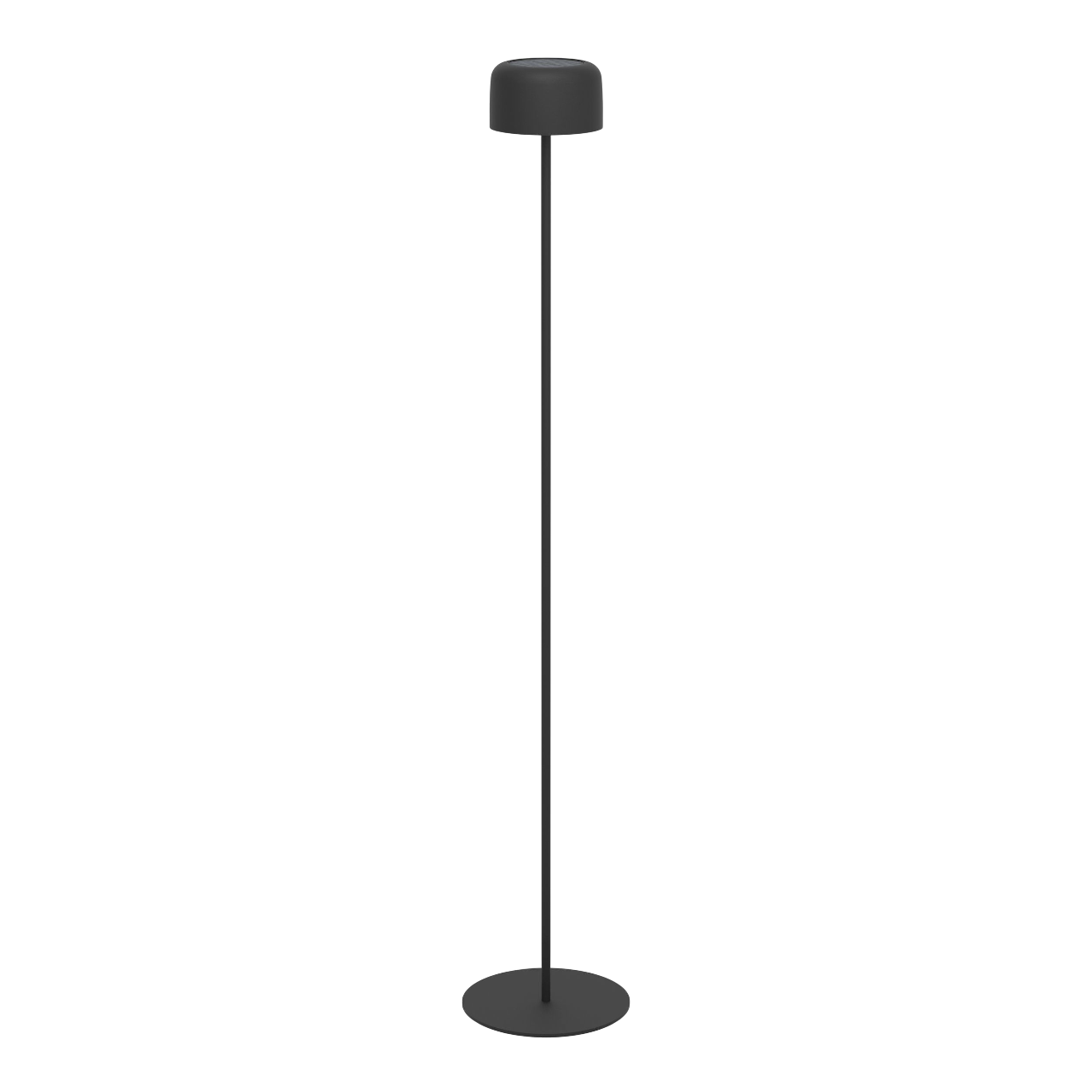 EGLO Roccanova-L Solcelledrevet gulvlampe i sort