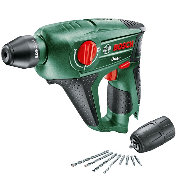 Bosch Uneo 12V Borehammer på batteri – Solo