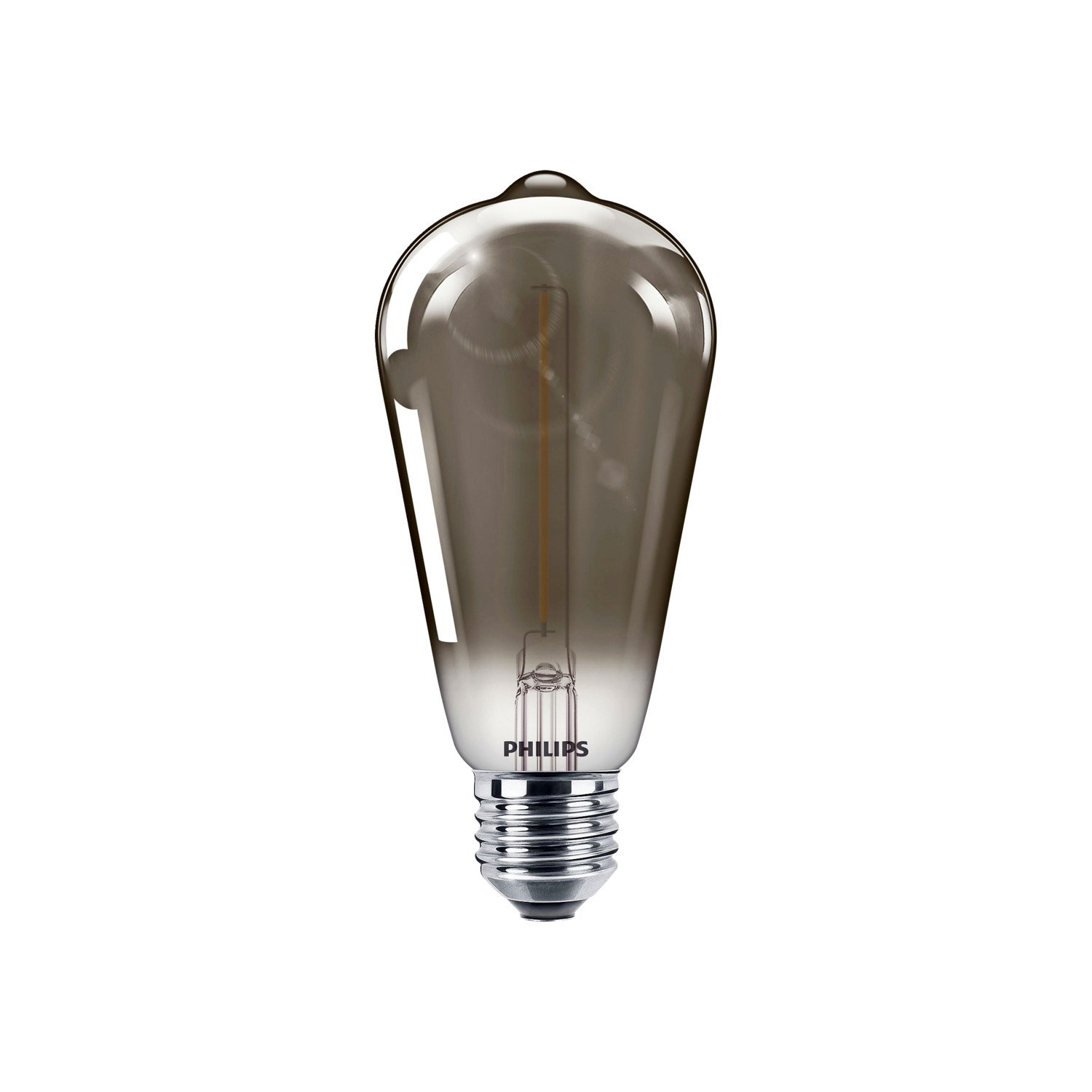 Philips E27 ST64 1800K LED Pære smoky