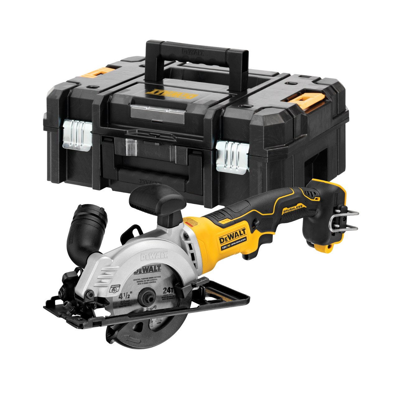 Dewalt DCS571NT-XJ 18V XR Rundsav – Solo TSTAK
