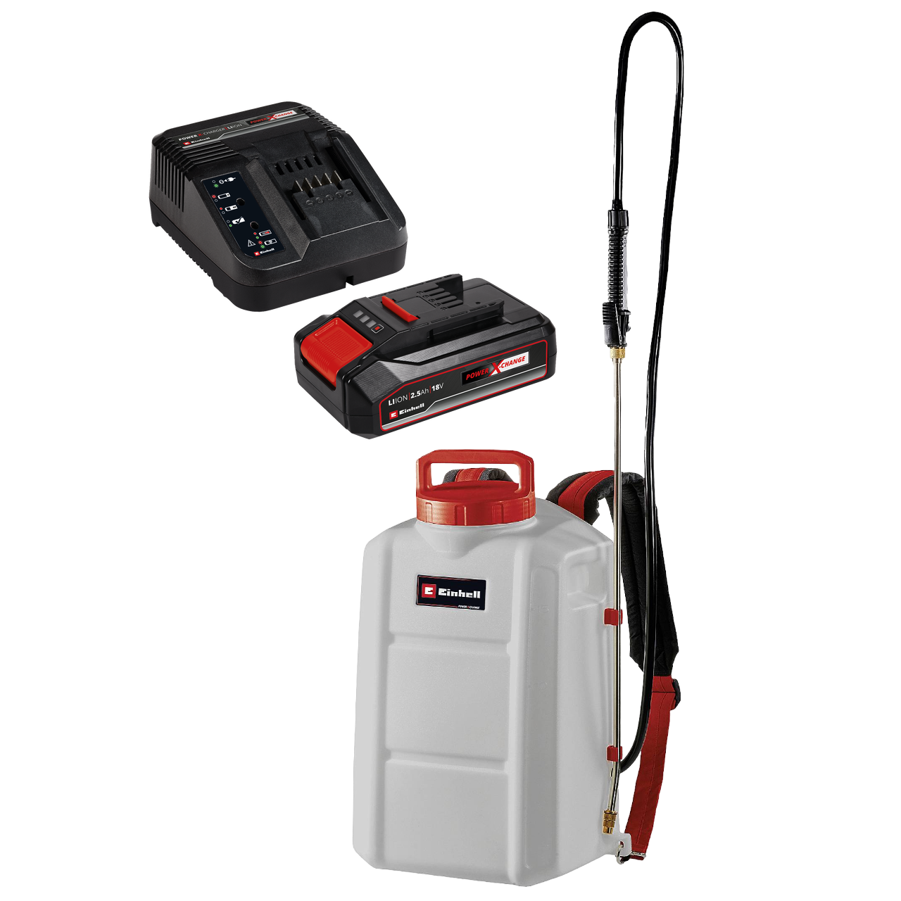 Einhell GE-WS 18/150 Li Tryksprøjte med batteri og lader