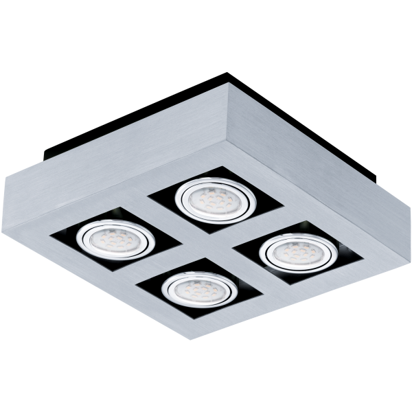 Eglo Loke 1 loftlampe med 4 spot - 91355