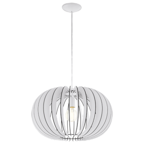Eglo Stellato pendel Ø50 i hvid - 95033