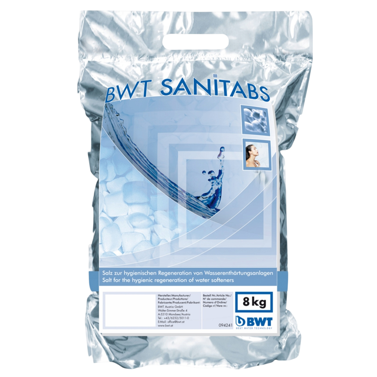 BWT Sanitabs - Salt til blødgøringsanlæg