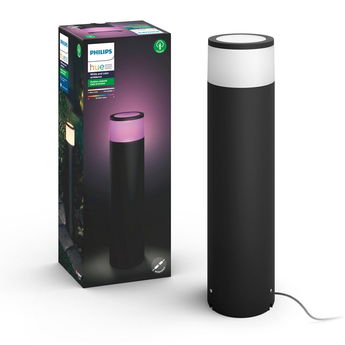 Philips Hue Calla WCA Lavvolt udendørs bedlampe høj- Udvidelse