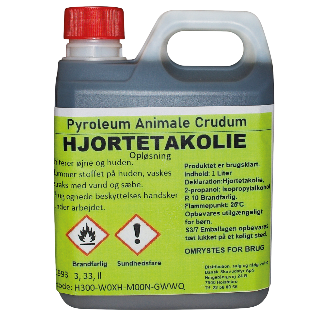 Ryom Hjortetaksolie 1 L