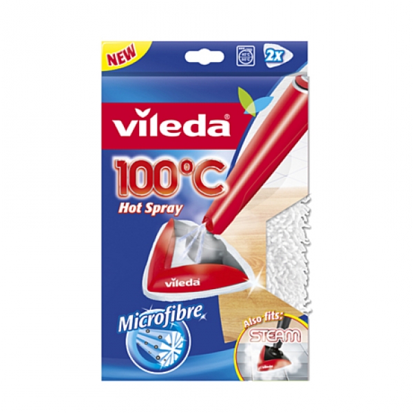 Vileda Refill moppe til Vileda steam damprenser 2 stk.
