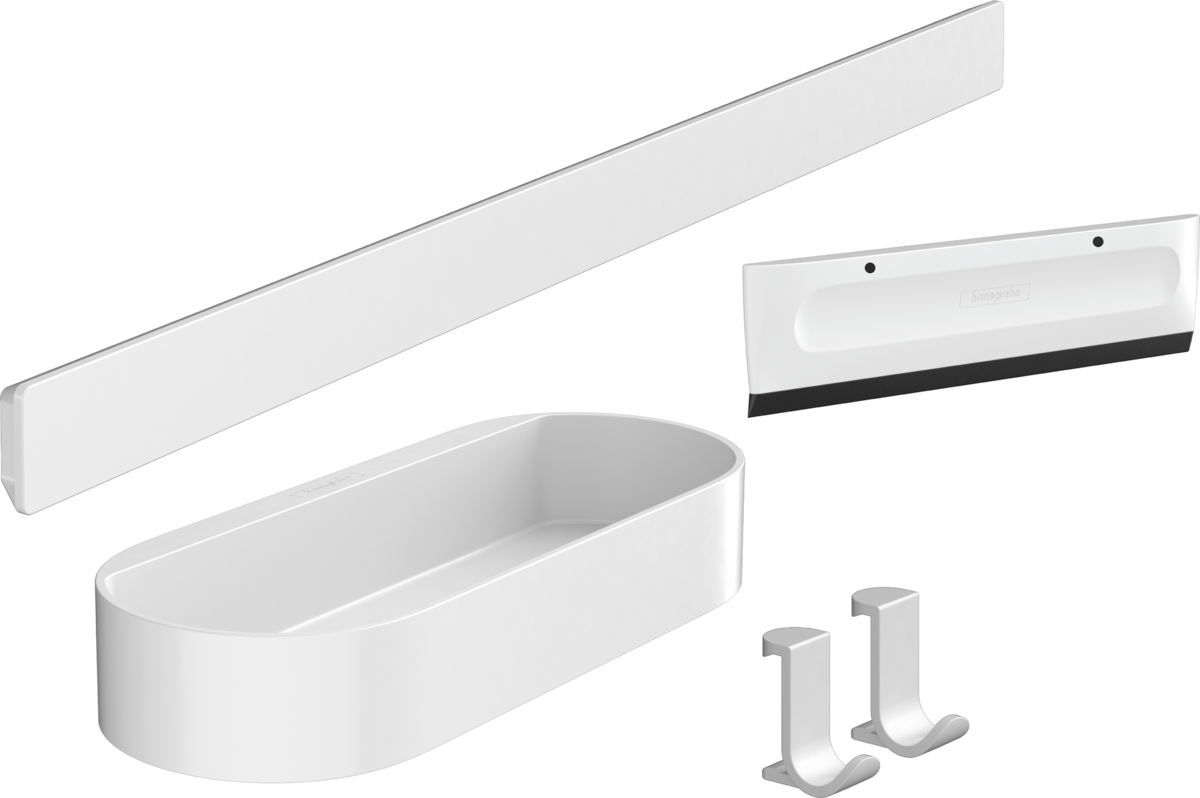 Hansgrohe WallStoris Sæt til bruser i mat hvid