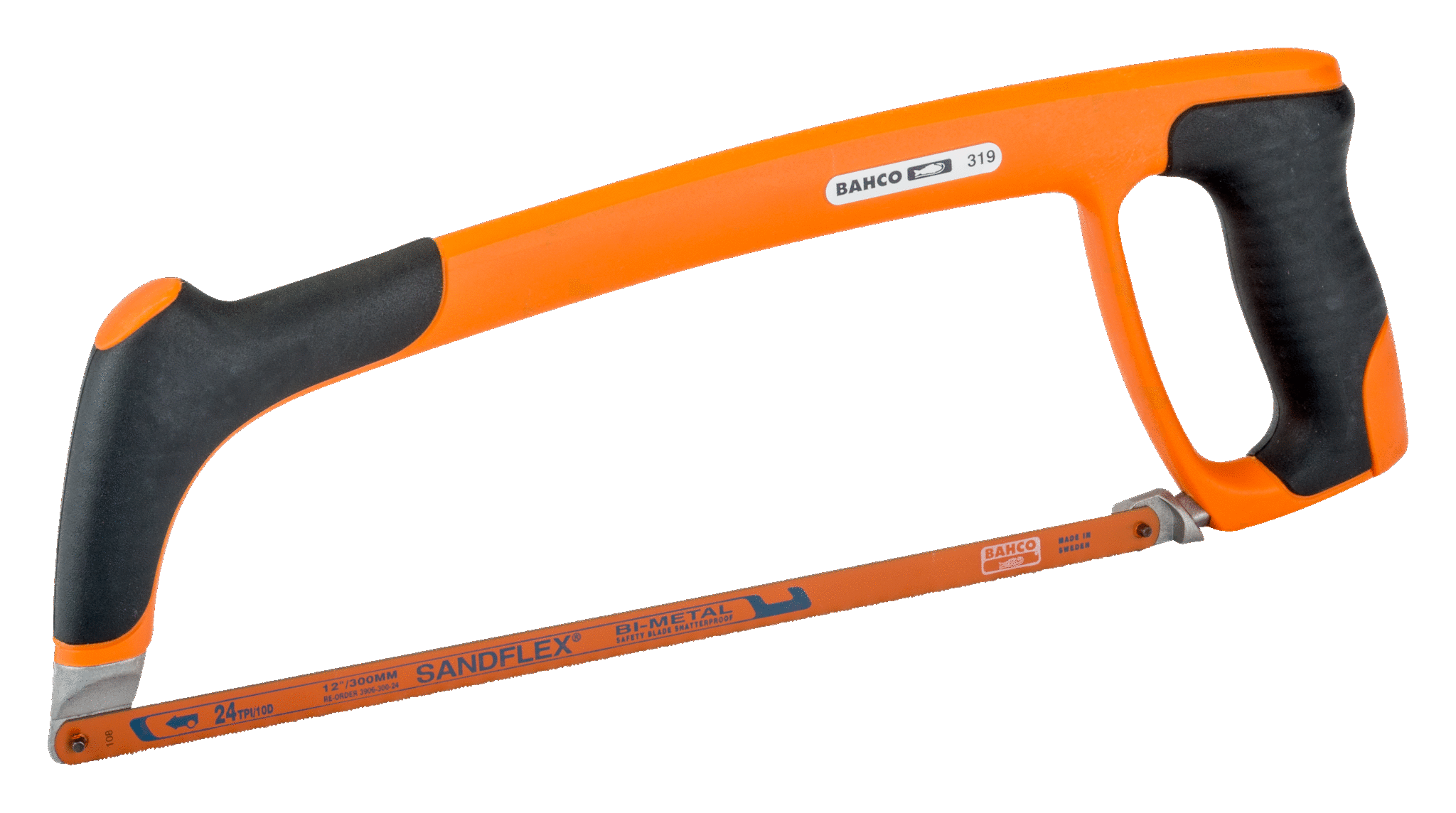 Bahco Professionel nedstrygerbue med blødt håndtag 300 mm