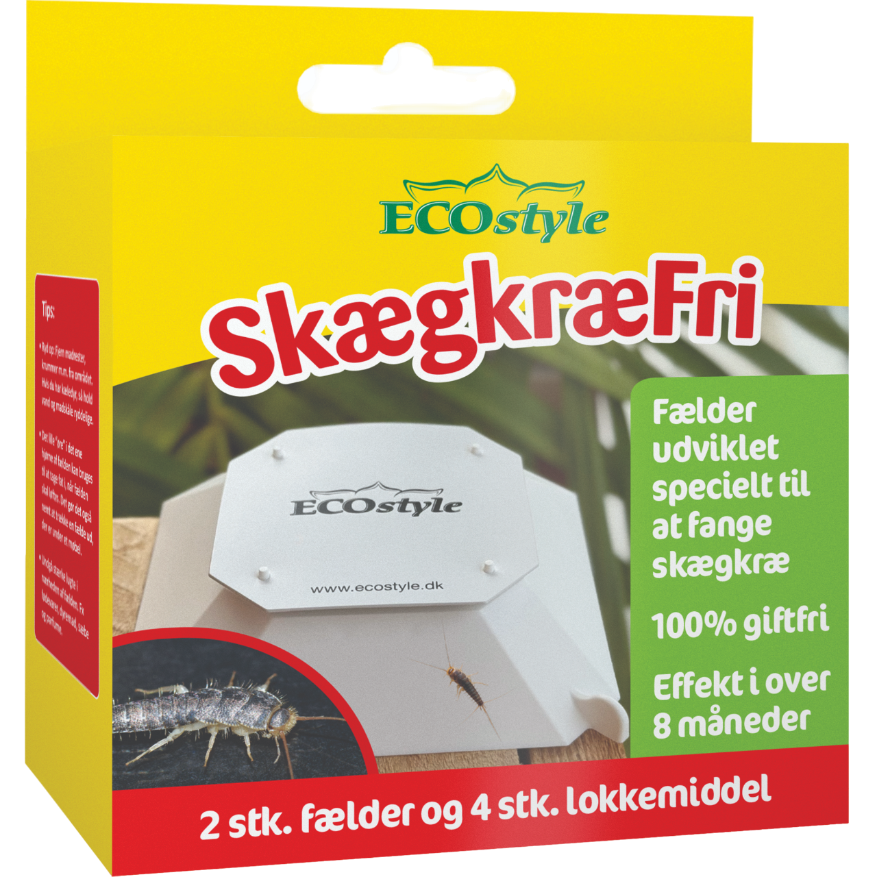 ECOstyle SkægkræFri Skægkræfælde - 2 stk.