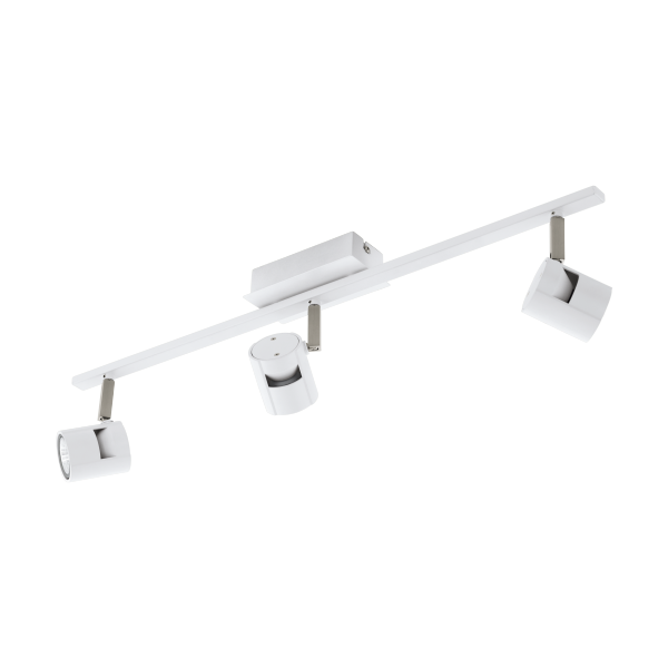 Eglo Vergiano LED 3L skinnespot i hvid - 97508