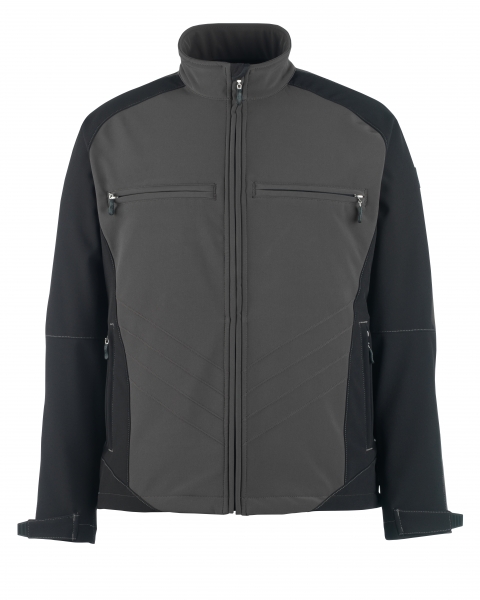 Mascot Dresden Softshell Jakke i Antracit/Sort - str. XXL