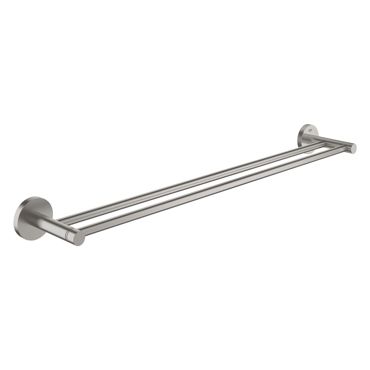 Grohe QuickFix Start Dobbelt håndklædetang i supersteel