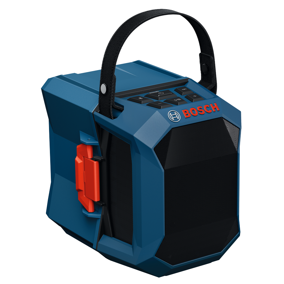 Bosch Professional GPB 18V-1 C Bluetooth -højttaler med batteridæksel – Solo