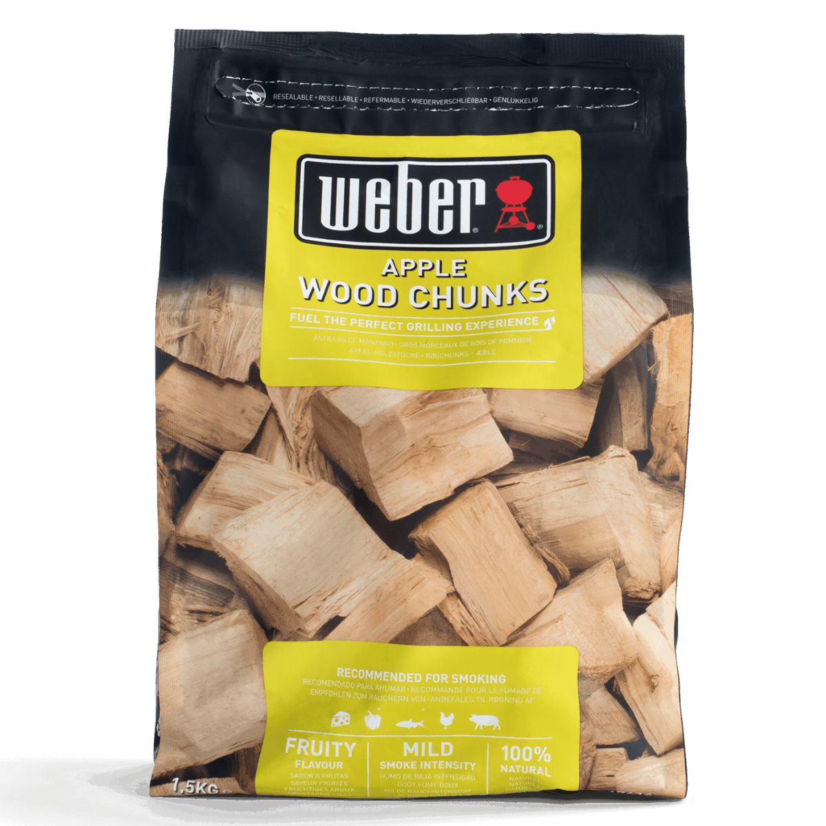 Weber Røgchunks æble - 1,5 kg