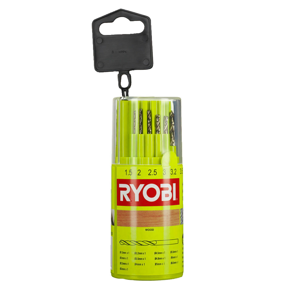 Ryobi RAK13HSS HSS-G Metalborsæt med 13 dele