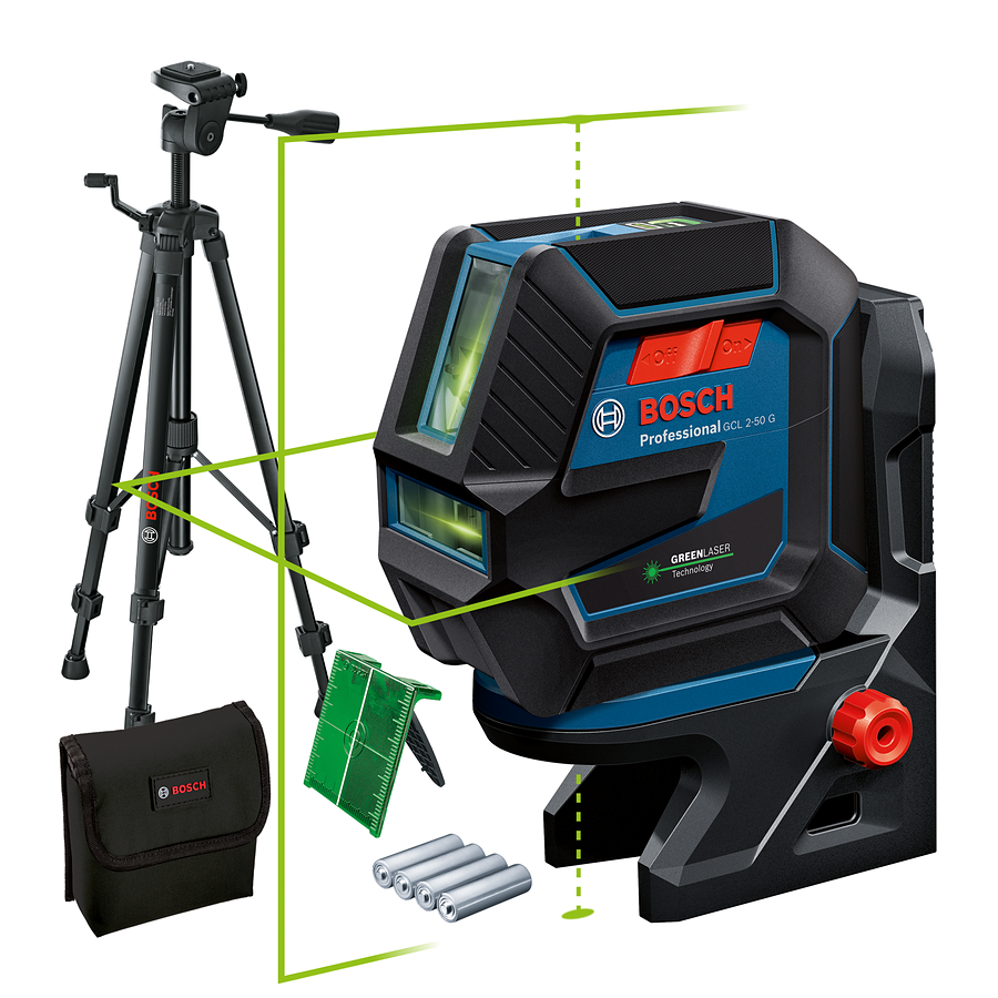 Bosch Professionel GCL 2-50 G Kombilaser med BT 150